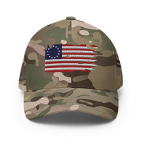 Distressed Revolutionary Flag Flexfit
