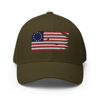 Distressed Revolutionary Flag Flexfit