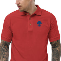 Tree of Liberty Embroidered Polo Shirt