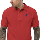 Spartan Shield Embroidered Polo Shirt