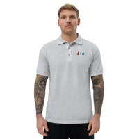 Blood, Sweat, and Tears Embroidered Polo Shirt