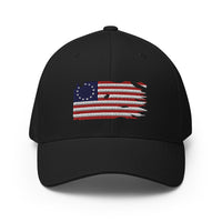 Distressed Revolutionary Flag Flexfit