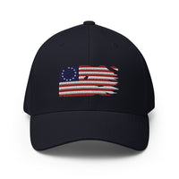 Distressed Revolutionary Flag Flexfit