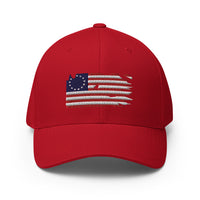 Distressed Revolutionary Flag Flexfit