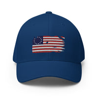 Distressed Revolutionary Flag Flexfit