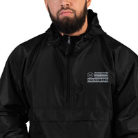 Molon Labe Flag Embroidered Champion Packable Jacket