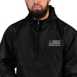 Molon Labe Flag Embroidered Champion Packable Jacket