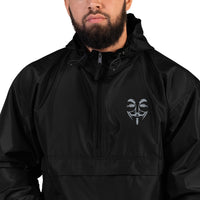 Anonymous Guy Fawkes Embroidered Champion Packable Jacket