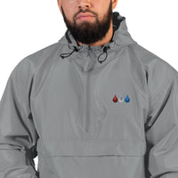 Blood, Sweat, & Tears Embroidered Champion Packable Jacket