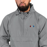 Blood, Sweat, & Tears Embroidered Champion Packable Jacket