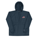Distressed Revolutionary Flag Embroidered Champion Packable Jacket