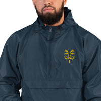 Anonymous Guy Fawkes Embroidered Champion Packable Jacket