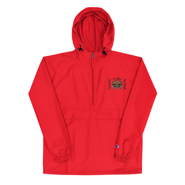 Affix the STAMP Embroidered Champion Packable Jacket