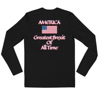 Brexit Long Sleeve Fitted Crew