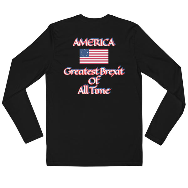 Brexit Long Sleeve Fitted Crew