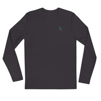 God blamed Cain Long Sleeve Fitted Crew