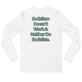 Socialism Long Sleeve Fitted Crew
