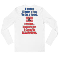 Disarmed Society Long Sleeve Fitted Crew