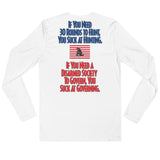 Disarmed Society Long Sleeve Fitted Crew