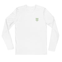 Anonymous Guy Fawkes Long Sleeve Fitted Crew