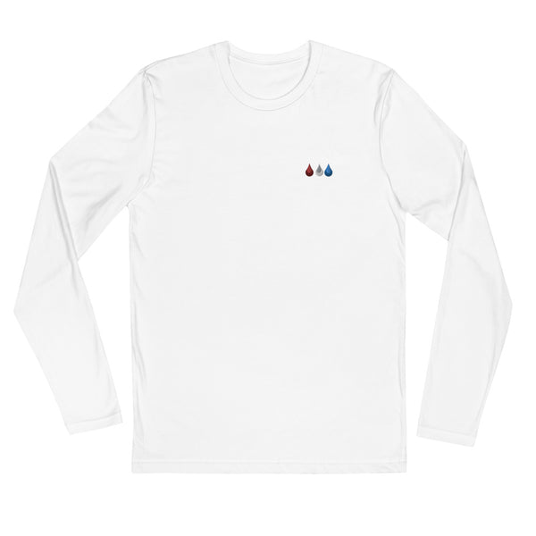 Blood, Sweat, & Tears Long Sleeve Fitted Crew