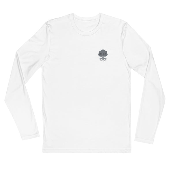Tree of Liberty Long Sleeve Fitted Crew
