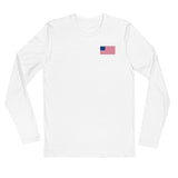 Deer are Coming Long Sleeve Fitted Crew