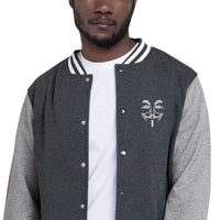 Anonymous Guy Fawkes Men's Letterman Jacket