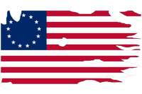 Distressed Revolutionary Flag Flexfit