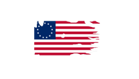 Distressed Revolutionary Flag Hoodie