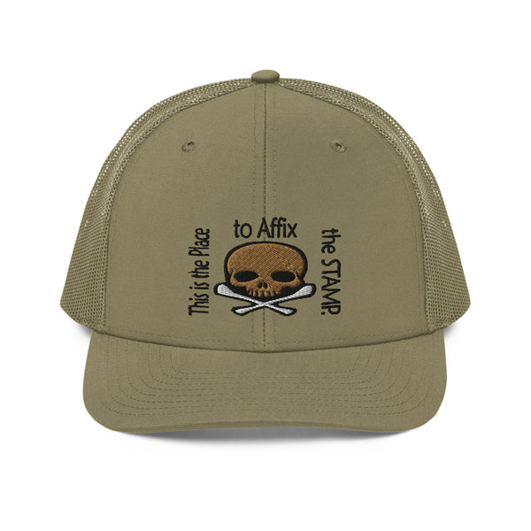 Affix the STAMP Richardson Trucker Cap
