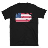 Distressed Revolutionary Flag Short-Sleeve T-Shirt