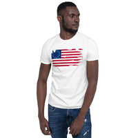 Distressed Revolutionary Flag Short-Sleeve T-Shirt