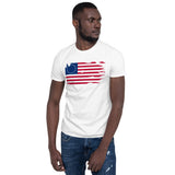 Distressed Revolutionary Flag Short-Sleeve T-Shirt