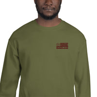 Molon Labe Flag Crew Neck Sweatshirt